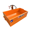 hydraulic tipping transport box bucket for tractors with 3 point linkage