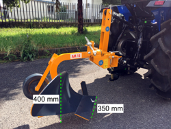 arado monosurco dp 18 para tractor pequeño