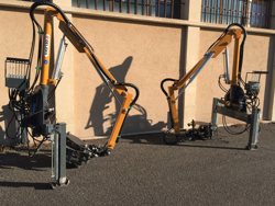 grua forestal hidraulica para tractor portada en tractor mod crab 3000