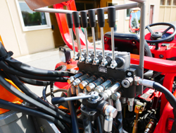 grua forestal hidraulica para tractor portada en tractor mod crab 3000