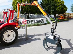 grua forestal hidraulica para tractor portada en tractor mod crab 3000