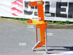 subsolador 1 diente para tractor agricola modelo dr 60