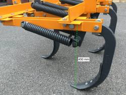 cultivador 5 brazos para tractor tipo kubota iseki modelo de 120 5