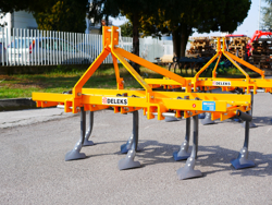 cultivador 7 brazos con patas de ganso anchura 165cm para enganche de tractor mod de 165 7 v