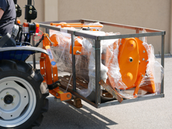 elevador trasero de palets para enganche de tractor mod d 300