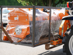 elevador trasero de palets para enganche de tractor mod d 300