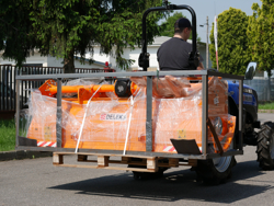 elevador trasero de palets para enganche de tractor mod d 300