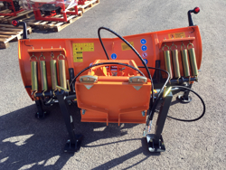 pala quitanieves frontal con placa para tractor ln 200 a