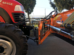 pala quitanieves frontal con placa para tractor ln 200 a