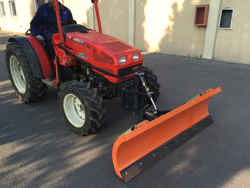 pala quitanieves frontal con placa universal lns 170 a