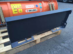 pala quitanieves ligera para cargadoras compactas lns 170 m