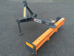 cuchilla niveladora desplazable 160cm para enganche de tractor mod ddl 160