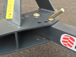 cuchilla niveladora desplazable 160cm para enganche de tractor mod ddl 160