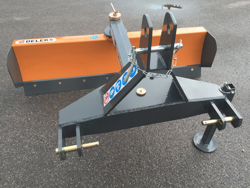 cuchilla niveladora desplazable 160cm para enganche de tractor mod ddl 160