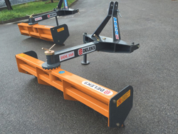 cuchilla niveladora desplazable 160cm para enganche de tractor mod ddl 160