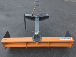 cuchilla niveladora reforzada 2 metros para enganche 3 puntos de tractor mod ddl 200