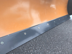 cuchilla niveladora reforzada 2 metros para enganche 3 puntos de tractor mod ddl 200