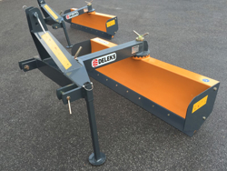 cuchilla niveladora reforzada 2 metros para enganche 3 puntos de tractor mod ddl 200