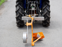 arado monosurco dp 16 para tractor pequeño kubota o iseki