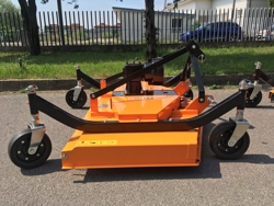 cortadora de césped 3 lamas para tractor kubota iseki etc mod dm 150