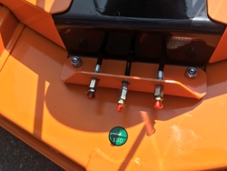 cortadora de césped 3 lamas para tractor kubota iseki etc mod dm 150