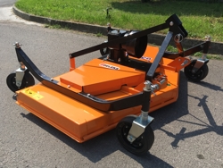 cortadora de césped 3 lamas para tractor kubota iseki etc mod dm 150