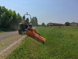 desbrozadora lateral de martillos para tractor deleks