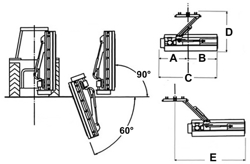 desbrozadora lateral de martillos para tractor deleks