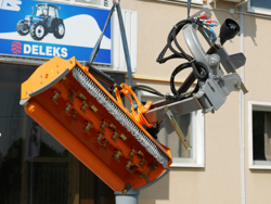 desbrozadora lateral de martillos para tractor deleks