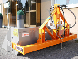 pala trasera hidraulica 180cm para enganche de tractor mod pri 180 h