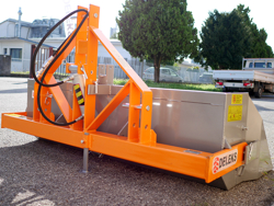 pala trasera hidraulica 180cm para enganche de tractor mod pri 180 h