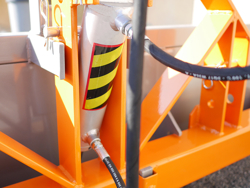 pala reforzada de 2 metros piston hidraulico para tractor mod pri 200 h