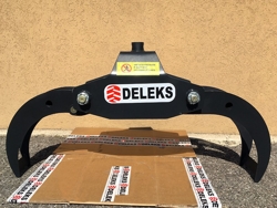 pinza para mini excavadoras y grúas forestales capacidad 400kg mod dk 10
