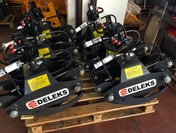 pinza para mini excavadoras y grúas forestales capacidad 400kg mod dk 10