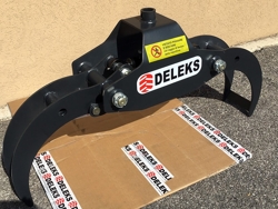 pinza para mini excavadoras y grúas forestales capacidad 400kg mod dk 10