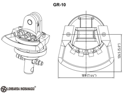 rotador lombarda ingranaggi gr10
