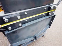 pala quitanieves frontal con placa para tractores ssh 04 3 0 a