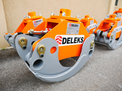 pinza para mini excavadoras y grúas forestales capacidad 800kg mod dk 11 c