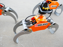 pinza para mini excavadoras y grúas forestales capacidad 1000kg mod dk 11c gr 30