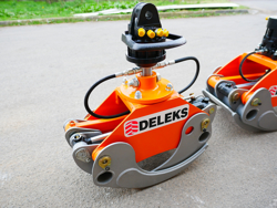 pinza para mini excavadoras y grúas forestales capacidad 1000kg mod dk 11c gr 30