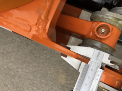 pinza forestal y rotador hidráulico para excavadoras capacidad 1000kg mod dk 11c gr 30ff