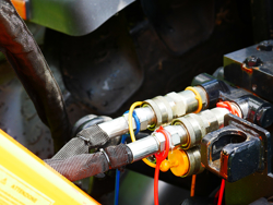 ahoyadora agricola hidráulica para tractor l 50h