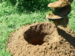 ahoyadora agricola hidráulica para tractor l 50h