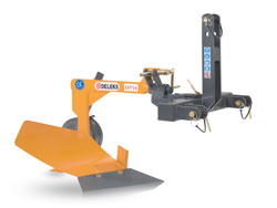 arado monosurco dp 16 para tractor pequeño kubota o iseki