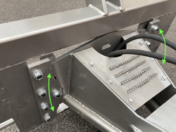 pala quitanieves frontal con enganche 3 puntos para tractor ln 250 c