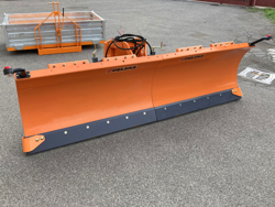 pala quitanieves frontal con placa para tractor ln 250 a