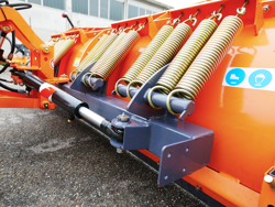 pala quitanieves frontal con placa para tractor ln 250 a