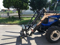 elevador trasero de palets para enganche de tractor mod d 700 e