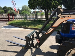 elevador trasero de palets para enganche de tractor mod d 700 e