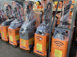 trituradora de brazo para tractor con cabezal de corte mod airone 60